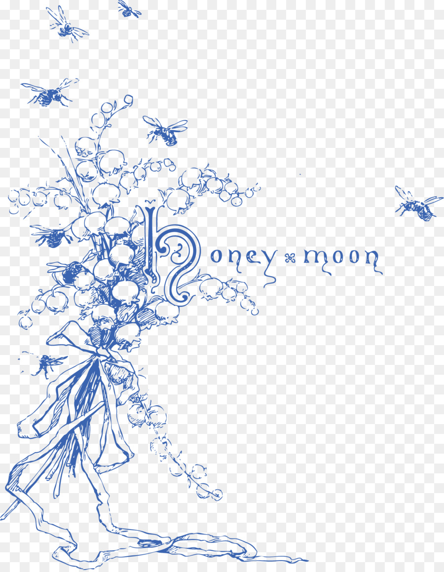 Illustration De Lune De Miel，Fleurs PNG