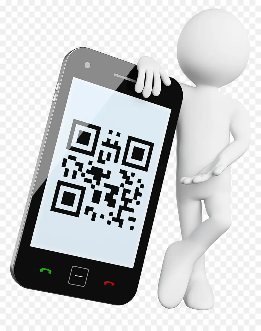 Code Qr，Téléphone Intelligent PNG