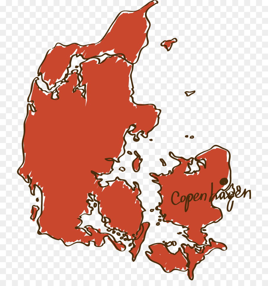 Carte Du Danemark，Pays PNG