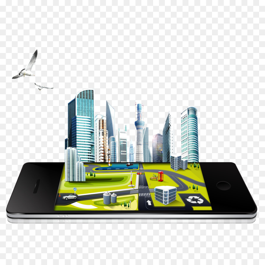 Paysage Urbain Pour Smartphone，Ville PNG