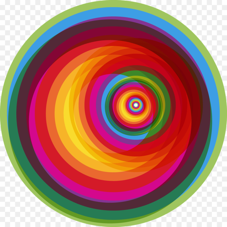 Spirale，Coloré PNG