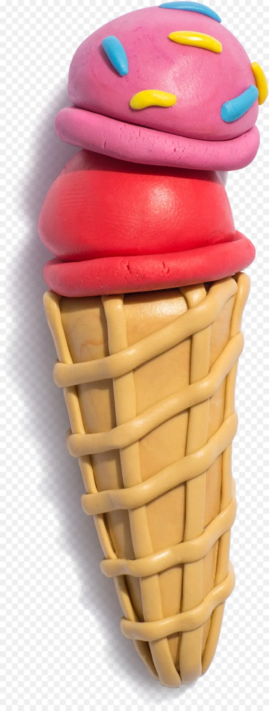 Cornet De Crème Glacée，Dessert PNG