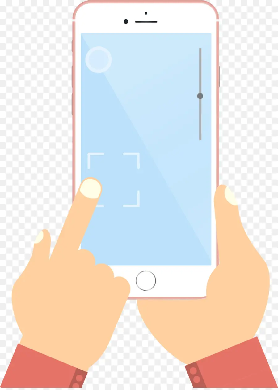 Mains Utilisant Un Smartphone，Écran Tactile PNG