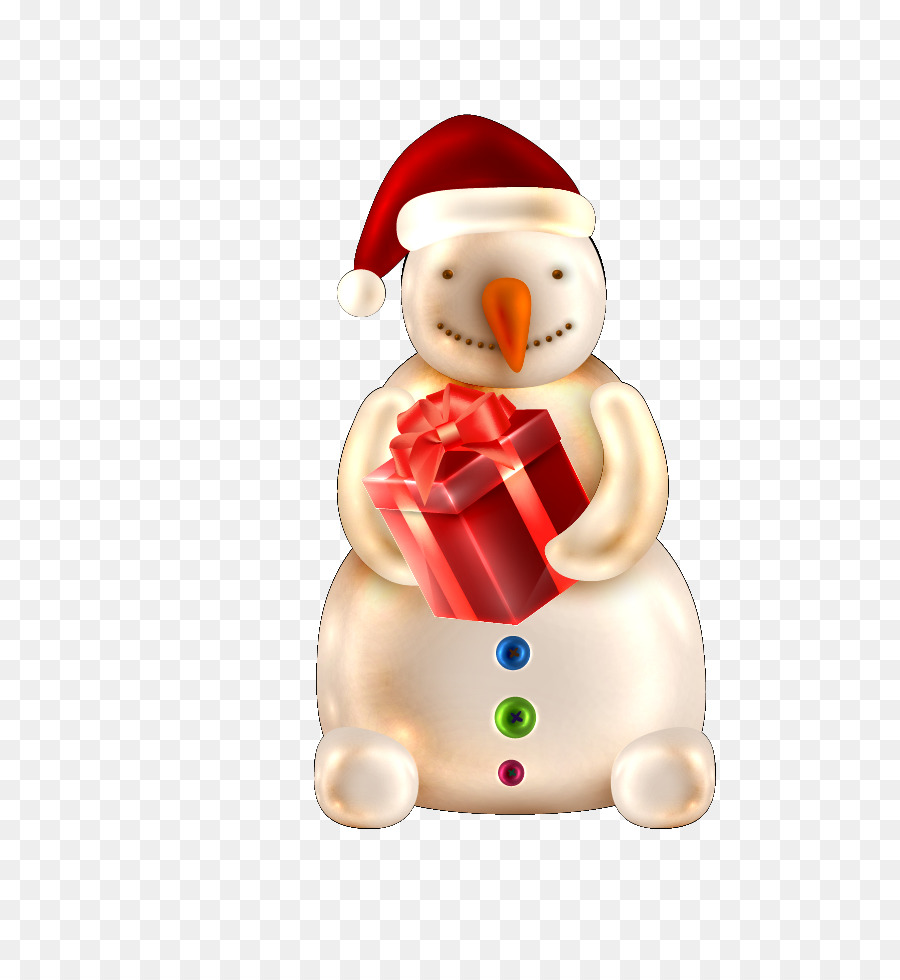 Bonhomme De Neige，Cadeau PNG