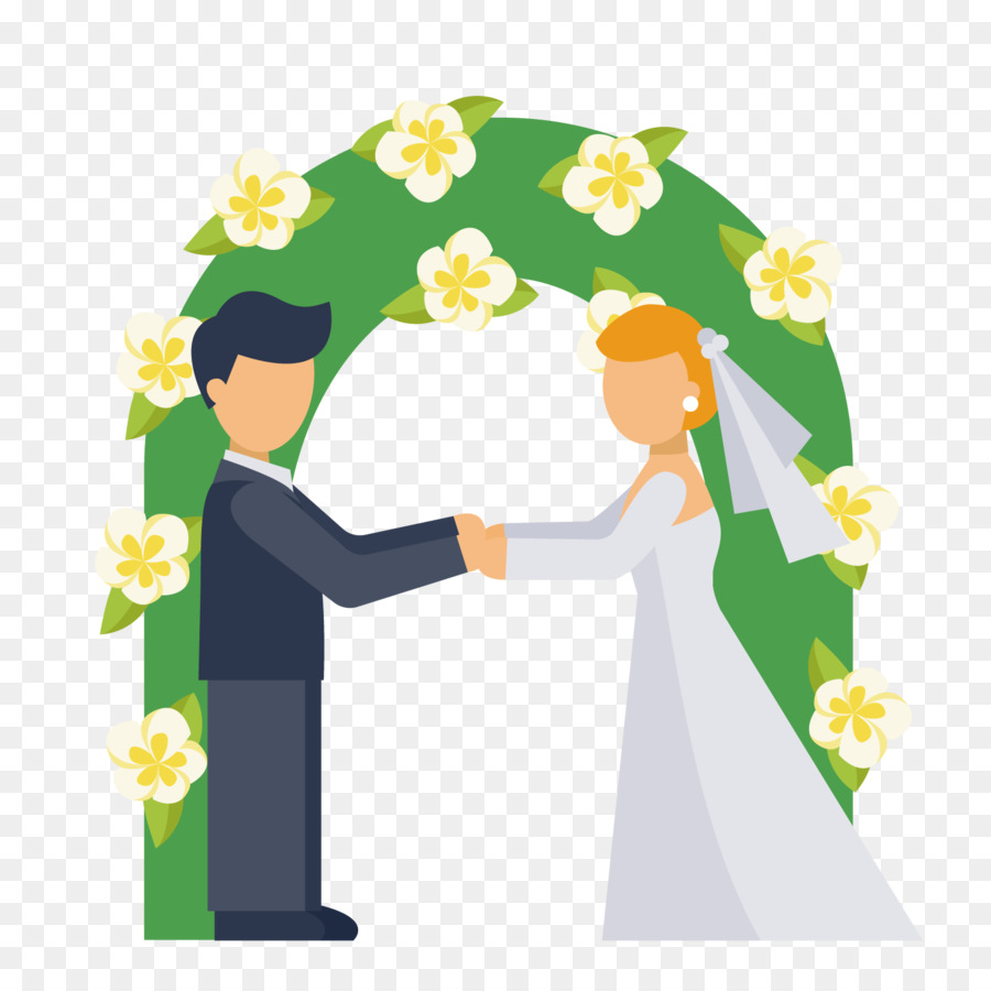 Couples De Mariage，Mariée PNG