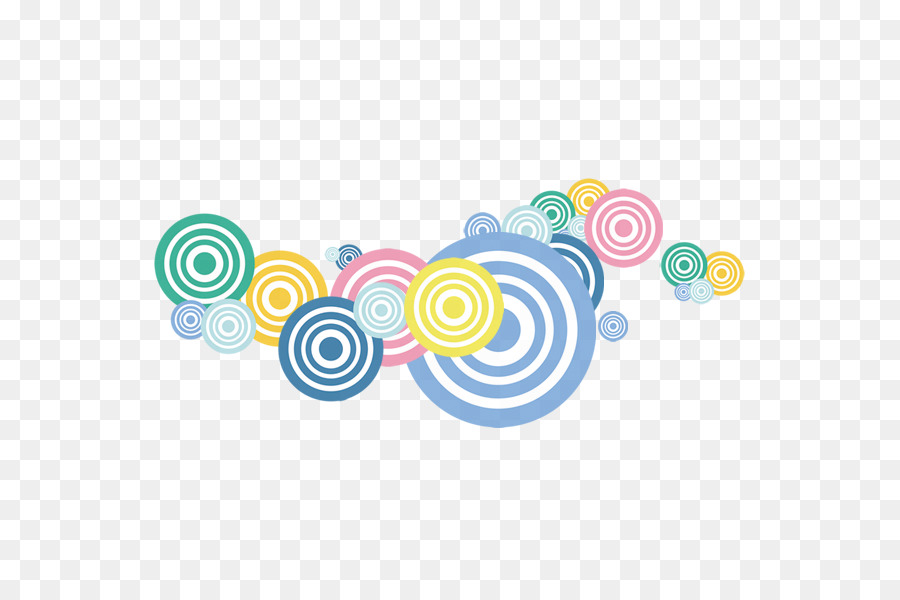 Cercles Colorés，Abstrait PNG