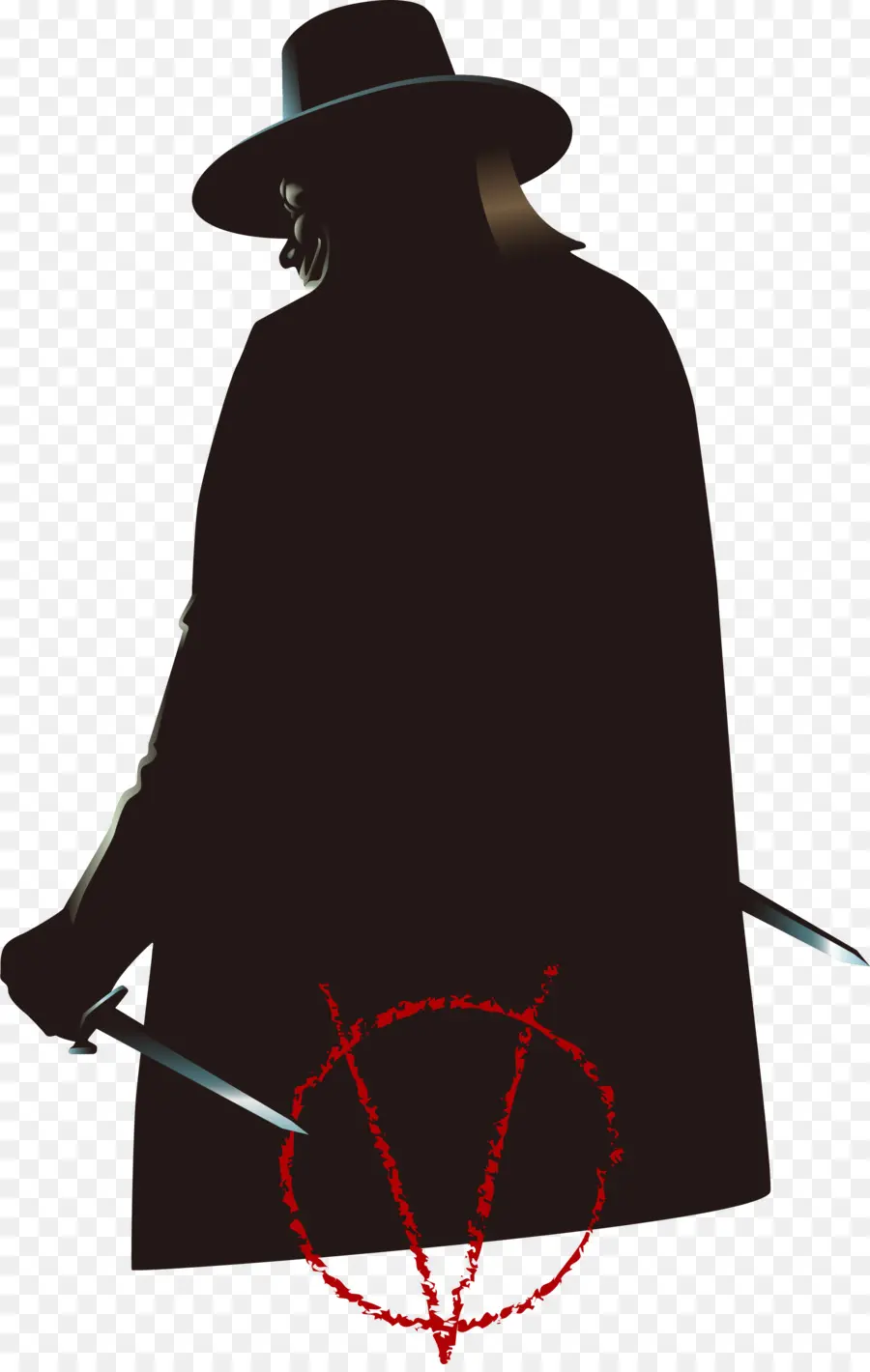 Personnage Masqué，Silhouette PNG