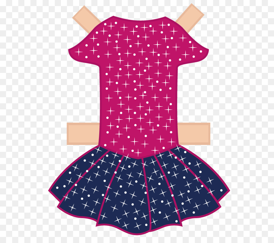 Robe De Poupée En Papier，Vêtements PNG