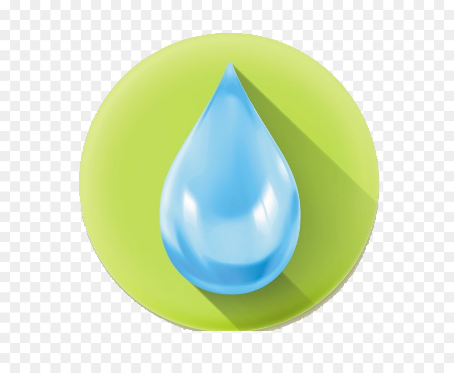 Goutte D'eau Bleue，Eau PNG