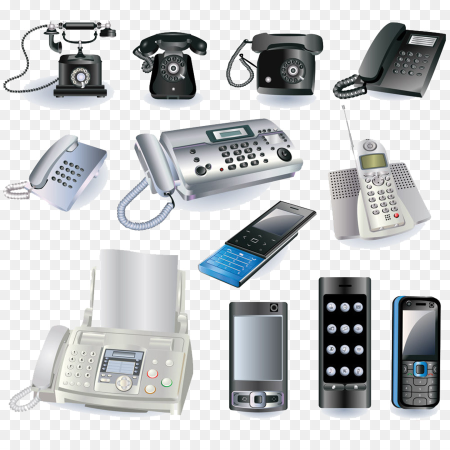 Divers Téléphones，Communication PNG