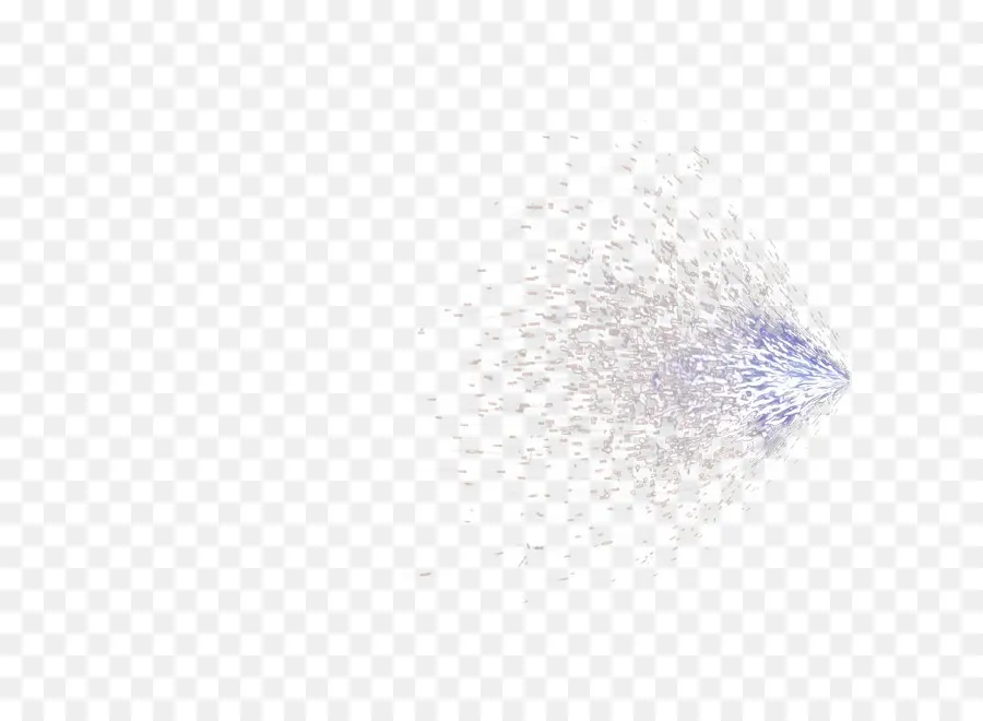 Explosion De Particules Bleues，Explosion PNG