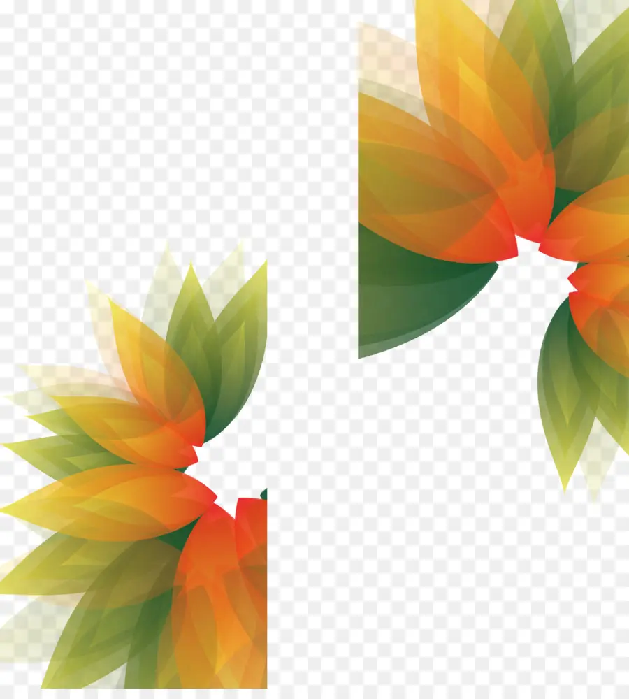 Feuilles Colorées，Automne PNG