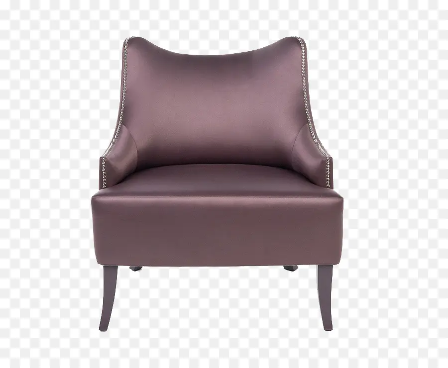 Fauteuil Marron，Cuir PNG