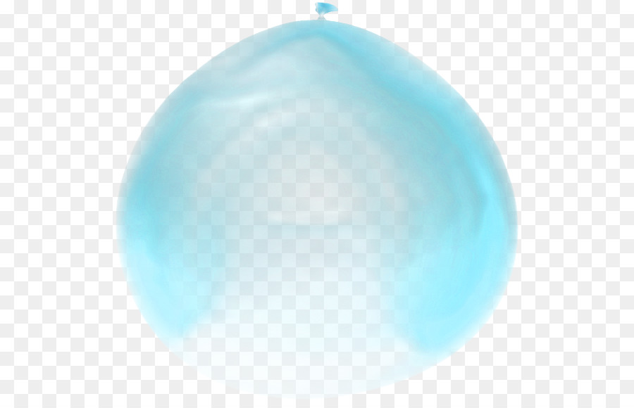 Ballon Bleu，Gonflé PNG