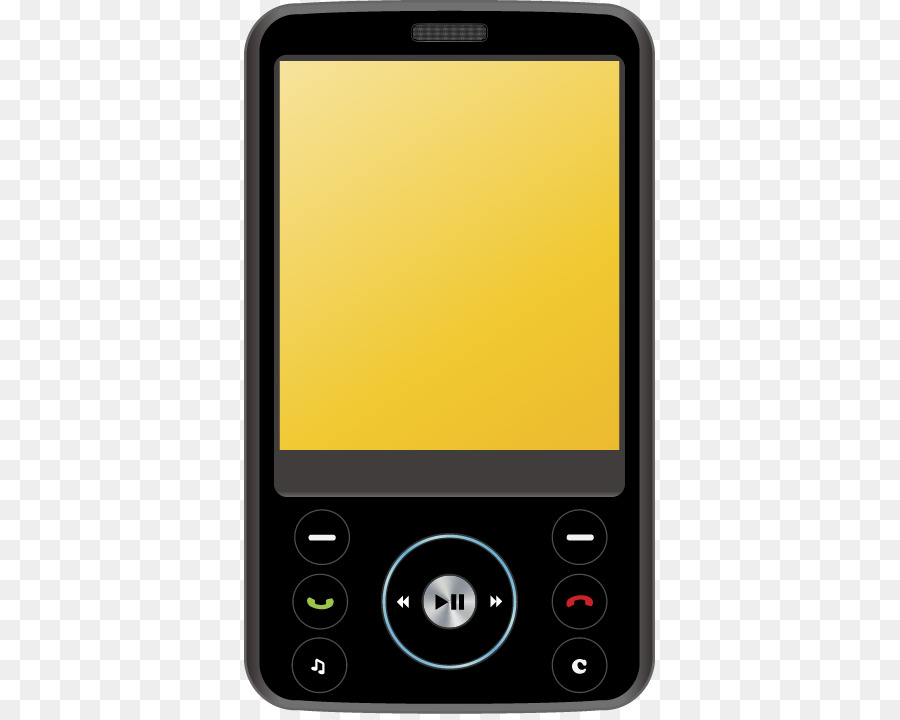 Smartphone Moderne，Noir PNG