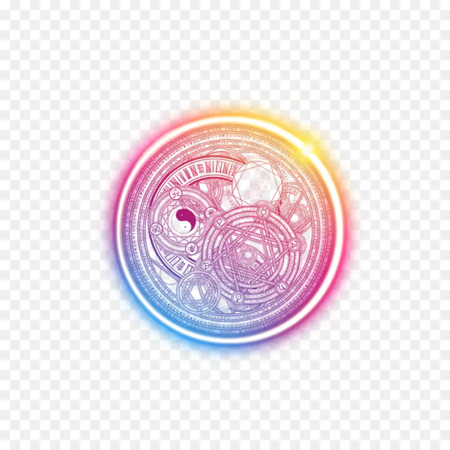 Cercle Mystique，Yin Yang PNG