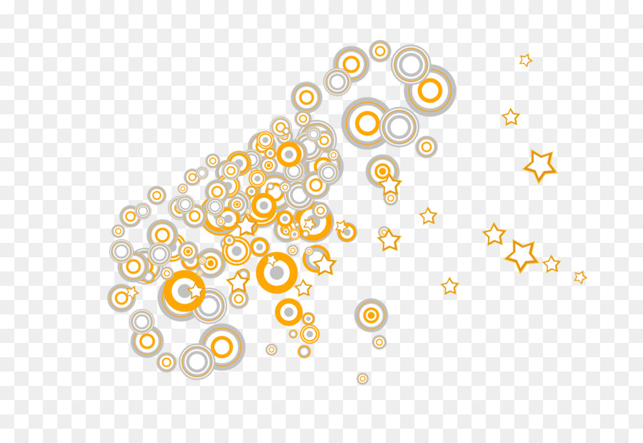 Cercles Orange Et Gris，Bulles PNG