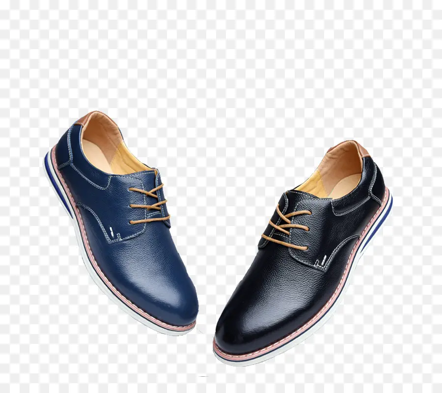 Chaussures Habillées Bleues Et Noires，Chaussure PNG