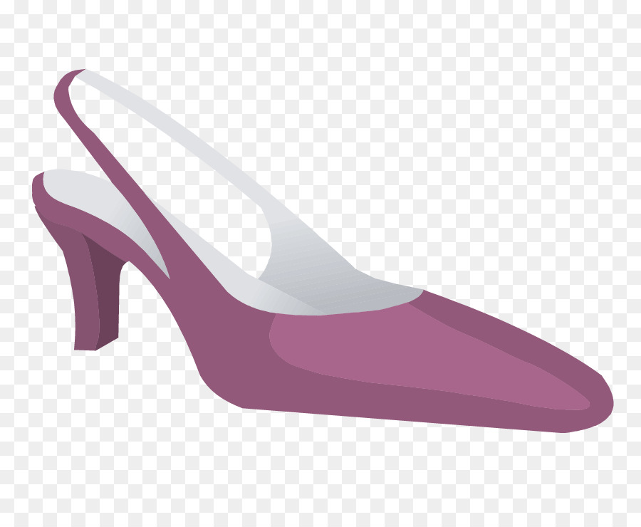 Talon Haut Rose，Chaussure PNG