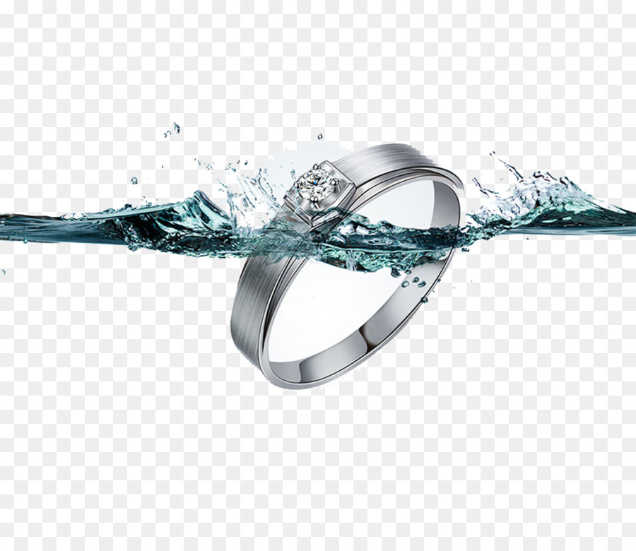 Bague Diamant，Bijoux PNG