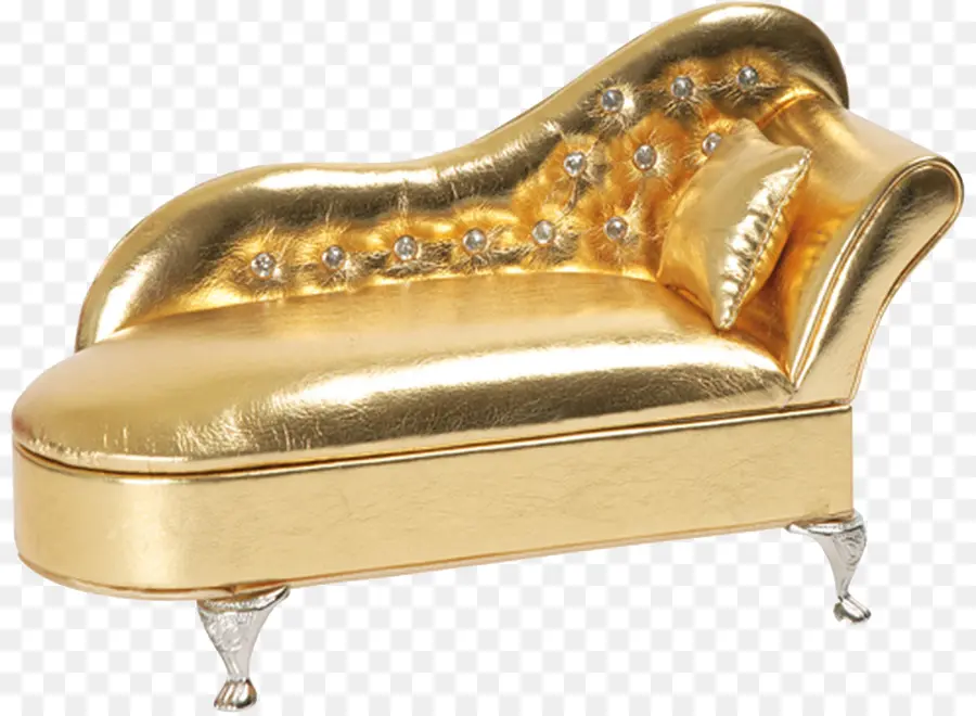 Chaise Longue Dorée，Luxe PNG