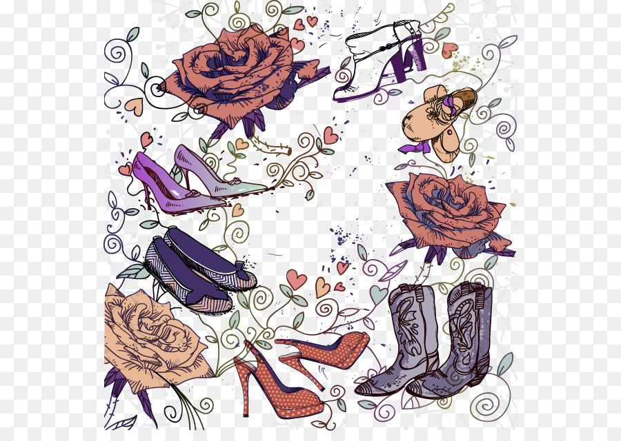 Chaussures，Talons PNG