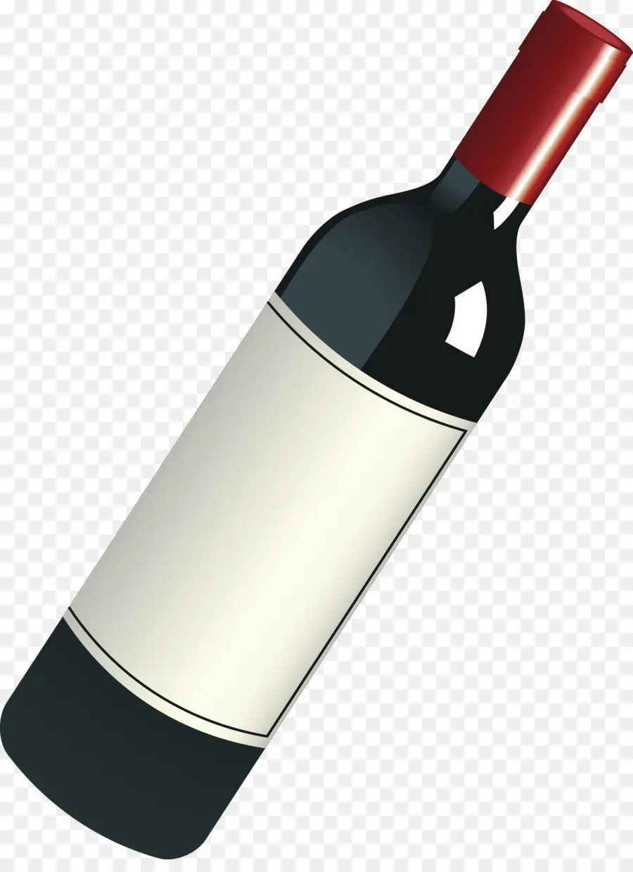 Bouteille De Vin，Alcool PNG