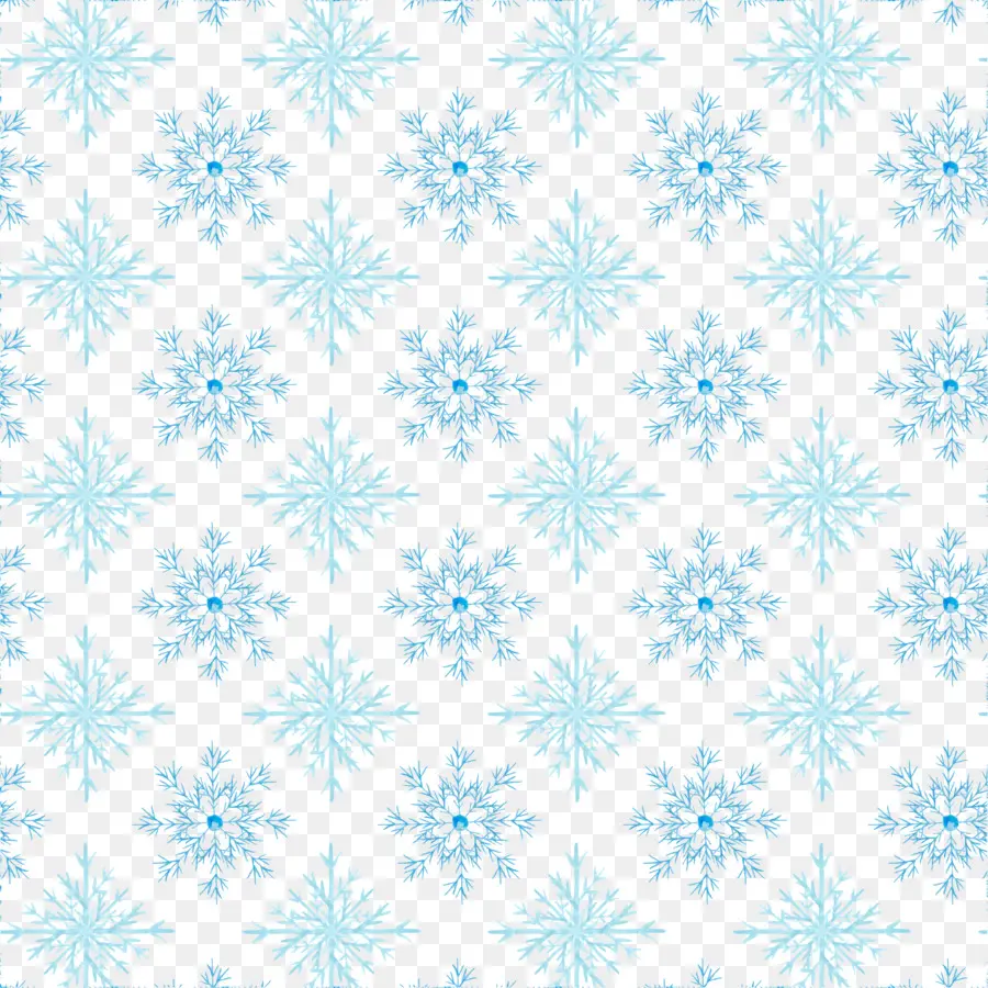 Modèle De Flocon De Neige，Hiver PNG