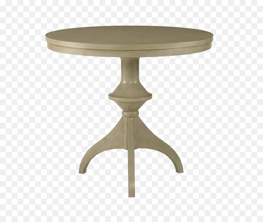 Table Ronde，En Bois PNG