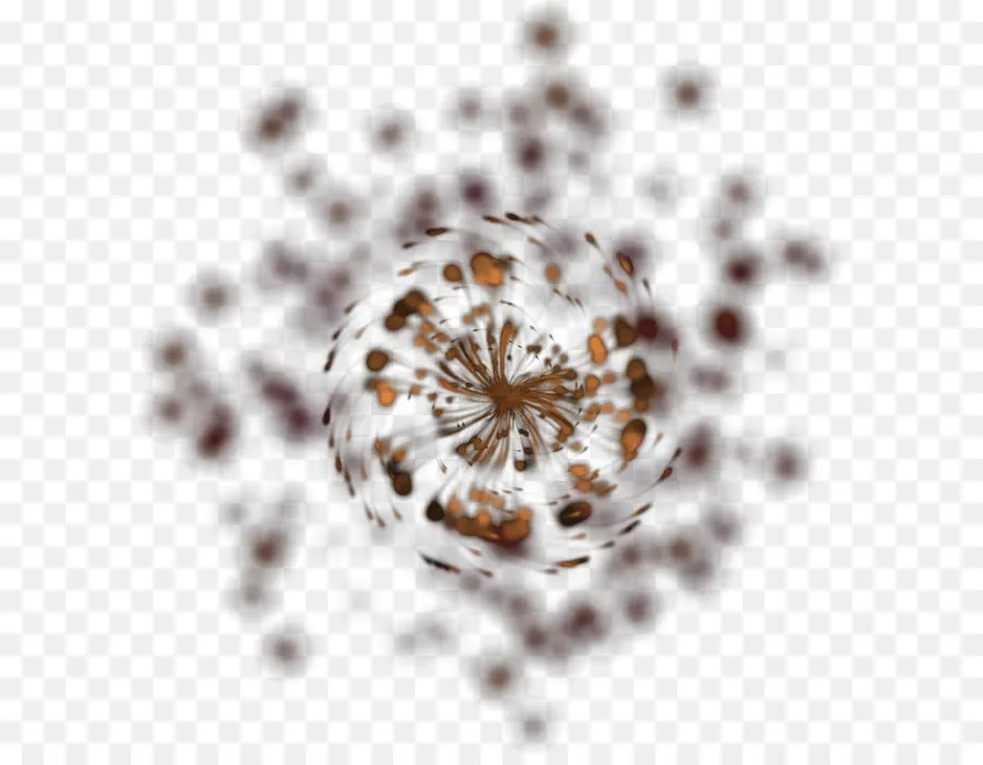 Particules Floues，Mouvement PNG