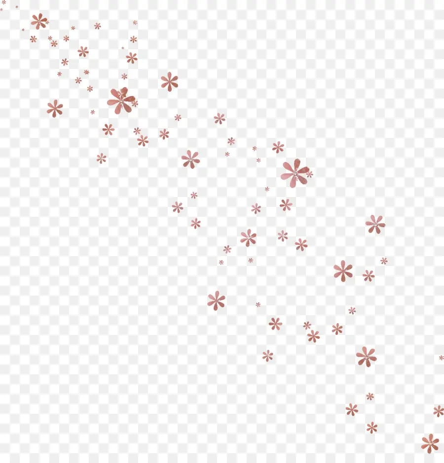 Flocons De Neige Rouges，Hiver PNG