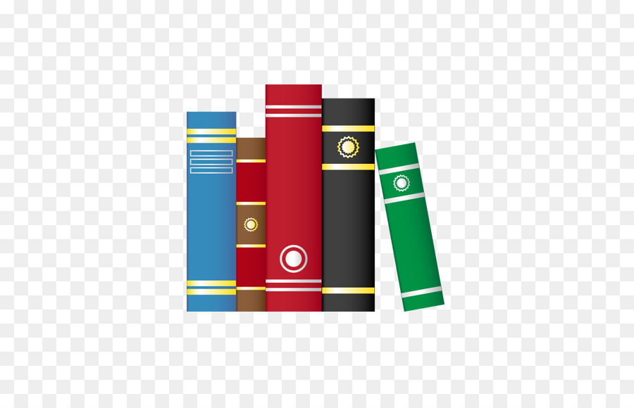 Livres Colorés，En Lisant PNG