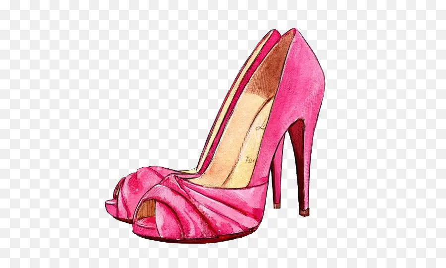 Chaussure，Illustration De Mode PNG