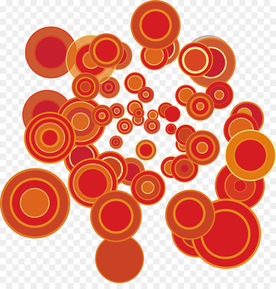 Cercles Rouges，Modèle PNG