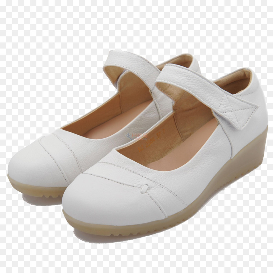 Chaussures Blanches，Velcro PNG