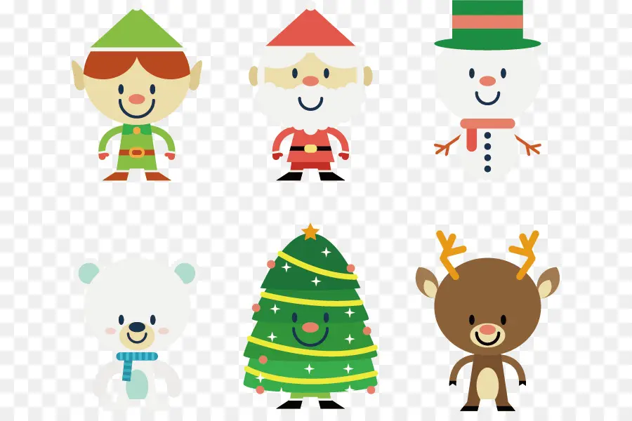 Personnages De Noël，Père Noël PNG