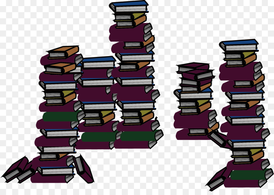 Pile De Livres，Pile PNG