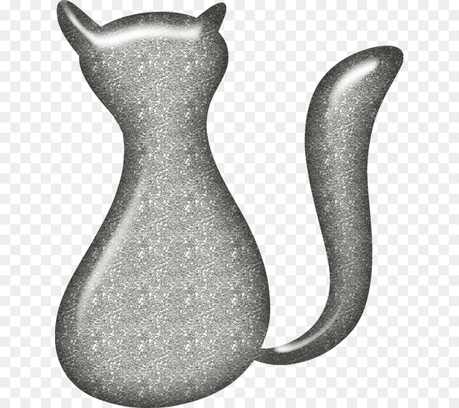 Chat D'argent，Métallique PNG