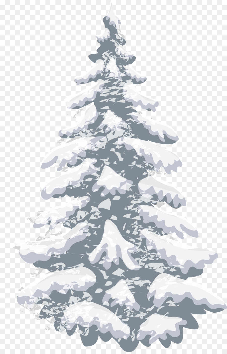 Arbres Enneigés，Hiver PNG