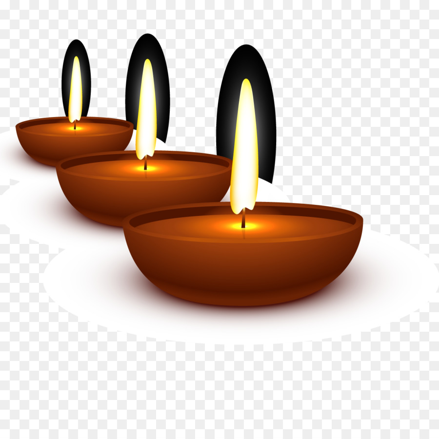 Lampes Diya，Lumière PNG