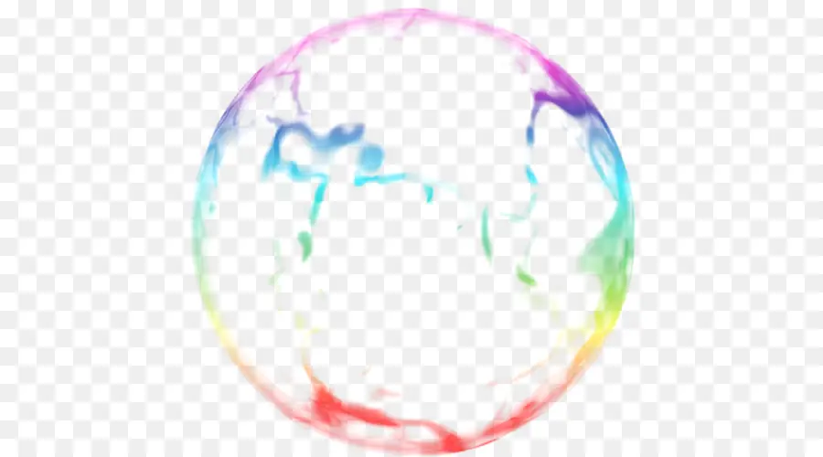 Bulle Colorée，Sphère PNG