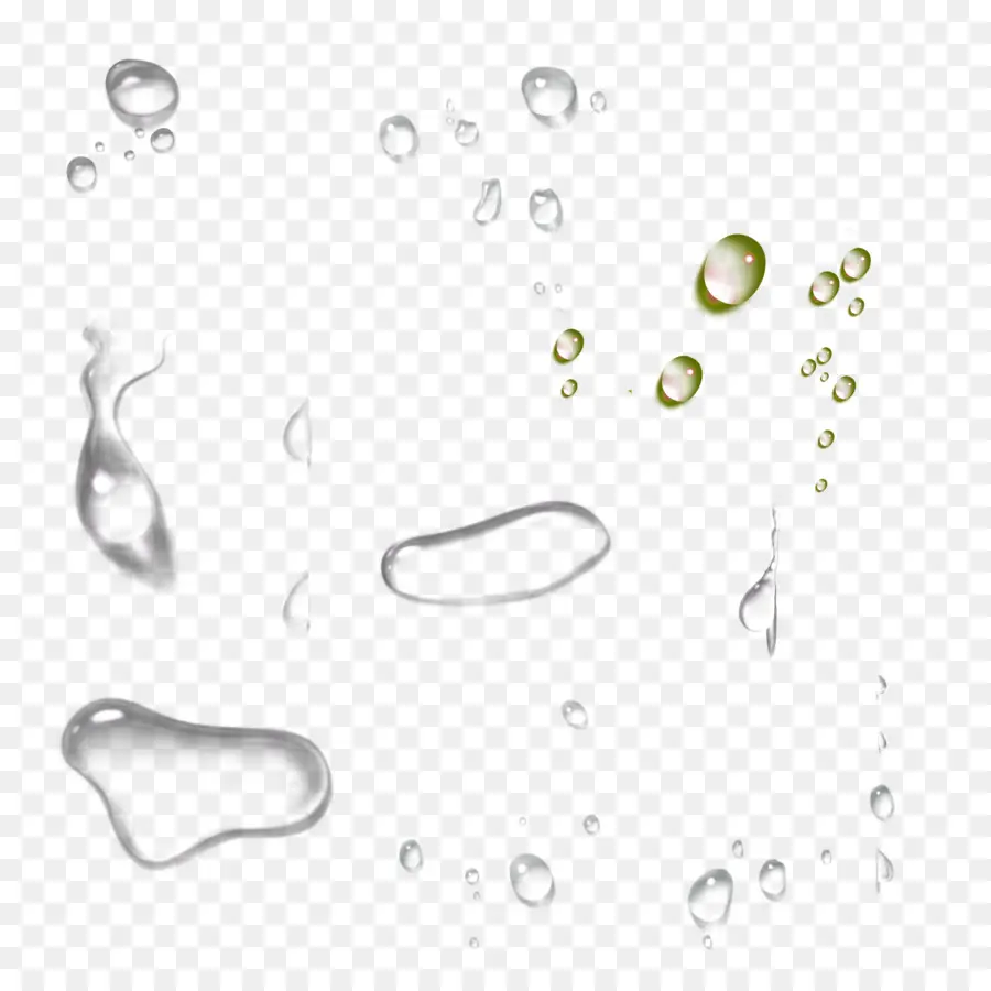 Gouttelettes D'eau，Liquide PNG