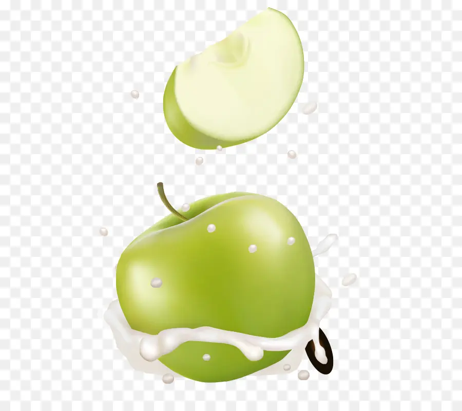 Granny Smith，Lait PNG
