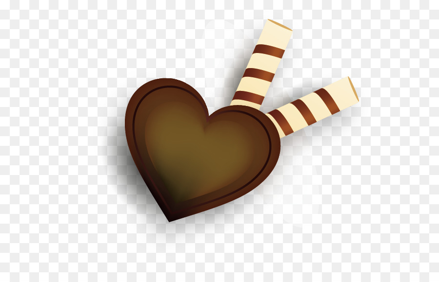 Chocolat En Forme De Coeur，Cœur PNG