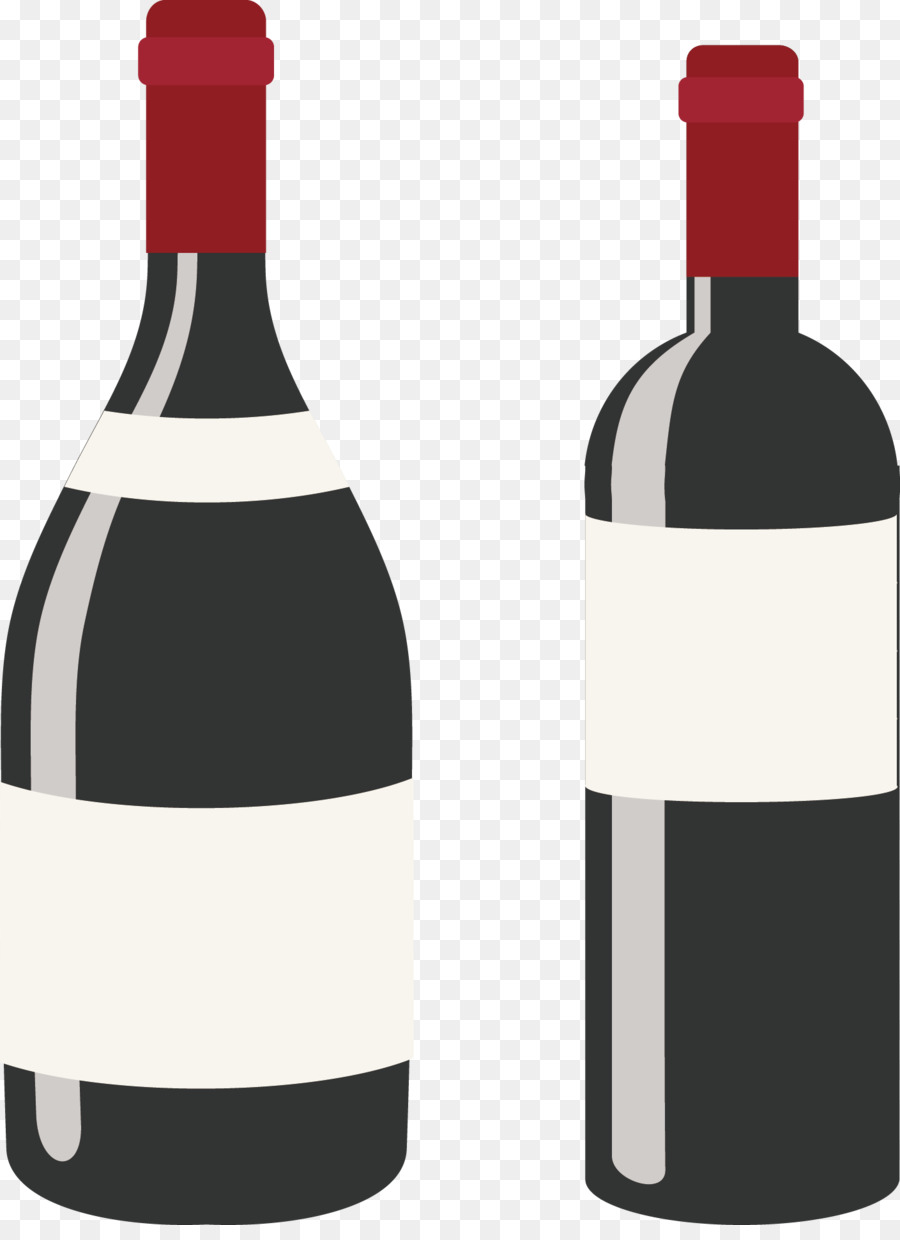 Bouteilles De Vin，Vin Rouge PNG