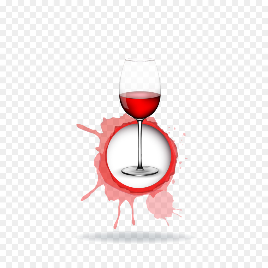 Verre à Vin，Vin Rouge PNG