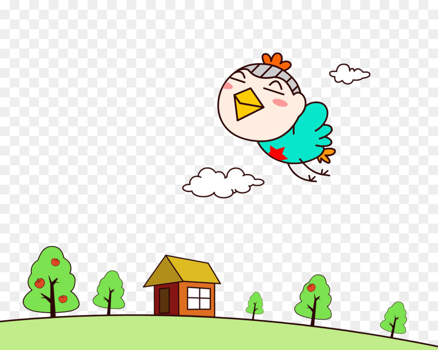 Oiseau，Dessin Animé PNG