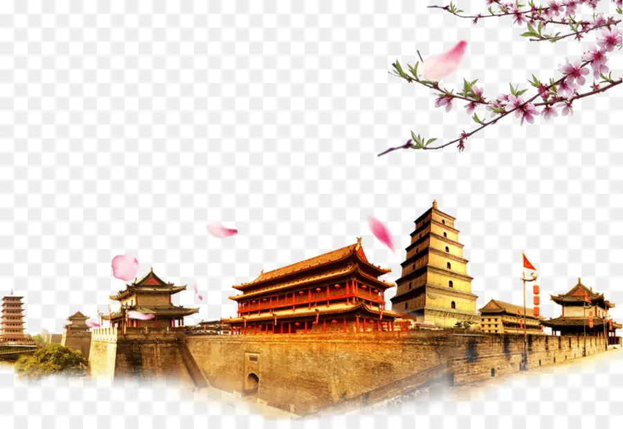 Architecture Chinoise Ancienne，Ancien PNG