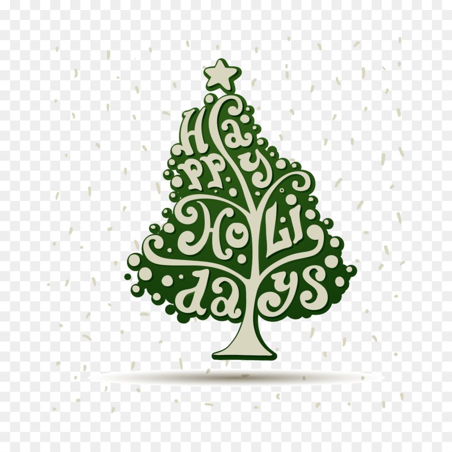 Arbre De Noël，Texte PNG