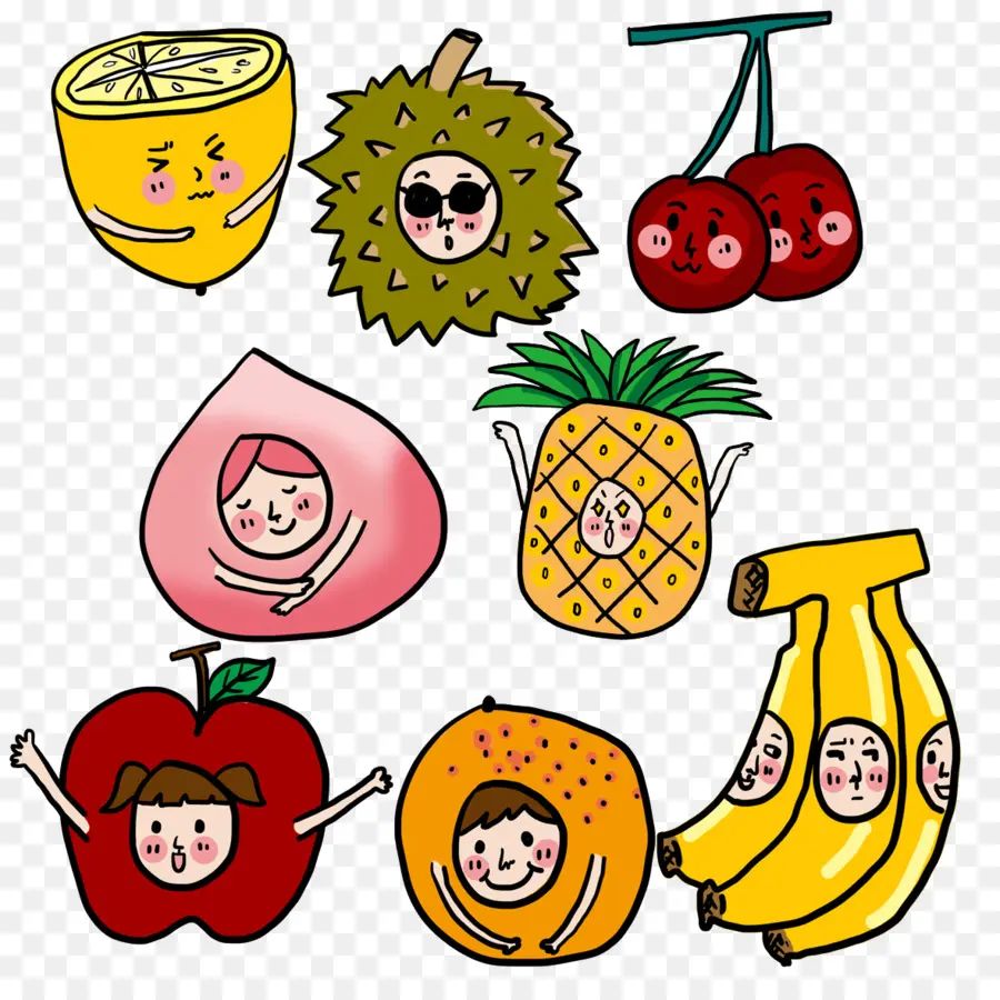 Fruit，Dessin Animé PNG